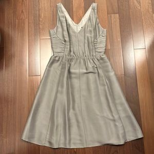Banana Republic raw silk dress